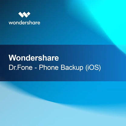 Wondershare Dr.Fone - Phone Backup (iOS)